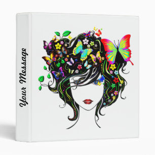 Butterfly Girl 1A Binder