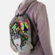 Butterfly Girl 1A Drawstring Backpack Options (Insitu)