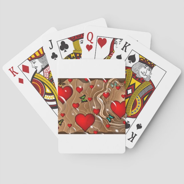 Butterfly & Gold Playing Cards (Back)