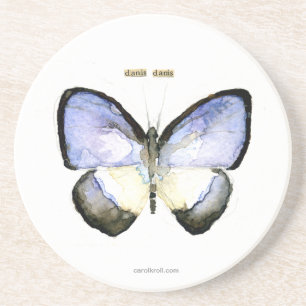 Butterfly: Green-Banded Blue Coaster