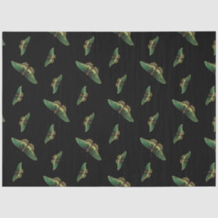 Butterfly Green Vintage Decopage  Tissue Paper