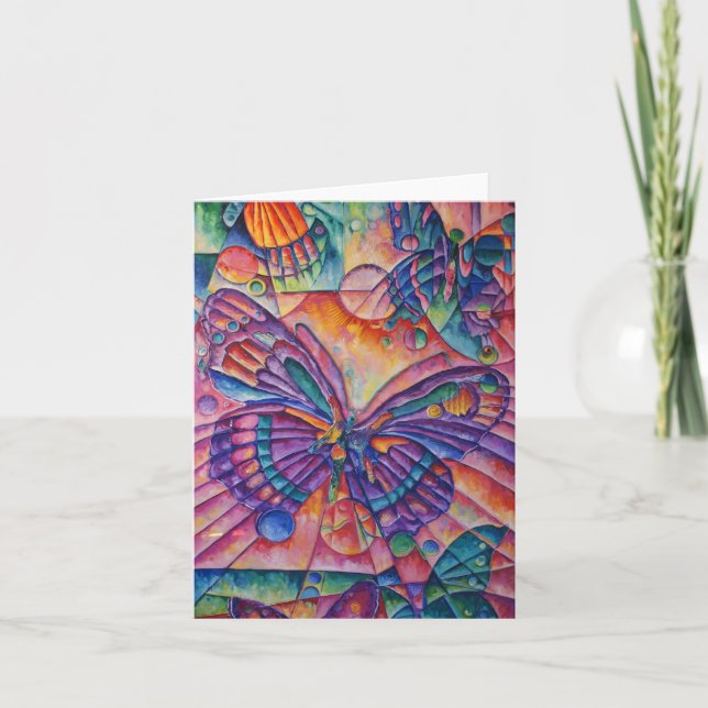 Butterfly Greeting Card (Front)