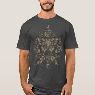 Butterfly Grunge Fairycore Aesthetic Goth Luna Mot T-Shirt