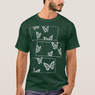 Butterfly Grunge Fairycore Aesthetic Goth T-Shirt