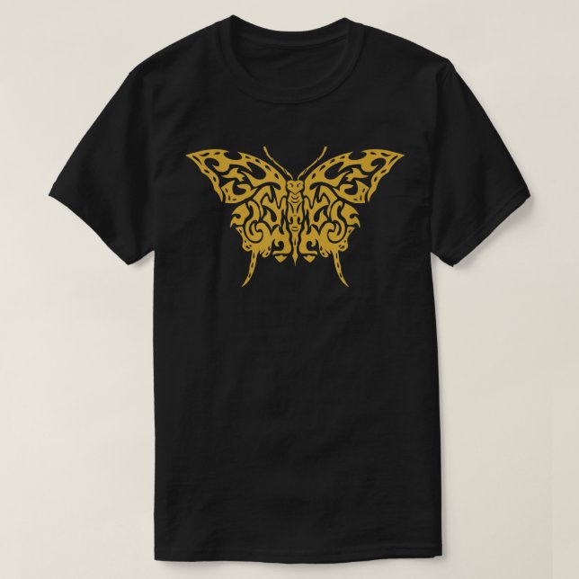 Butterfly Grunge Fairycore Esthetic Clothes Y2K  T-Shirt (Design Front)