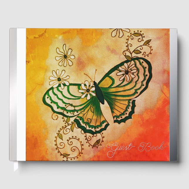 Butterfly Guest Book (Front)