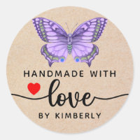 Butterfly Handmade with Love