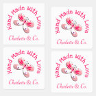 Butterfly Handmade With Love Product Personalized