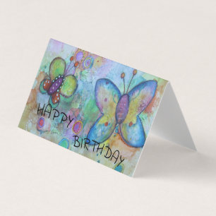 Butterfly Happy Birthday.