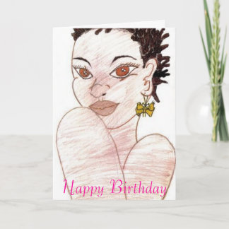 Butterfly, Happy Birthday - Customized Card