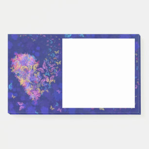 Butterfly Heart - Love Post-it Notes