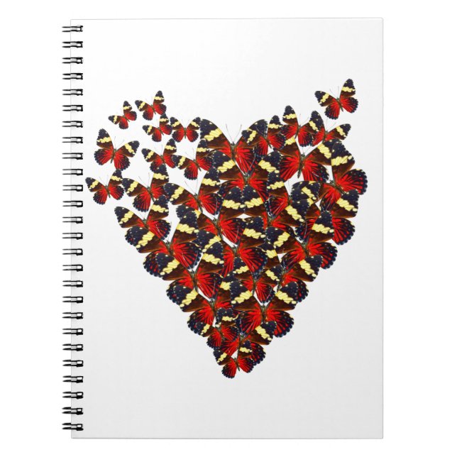 Butterfly heart notebook (Front)