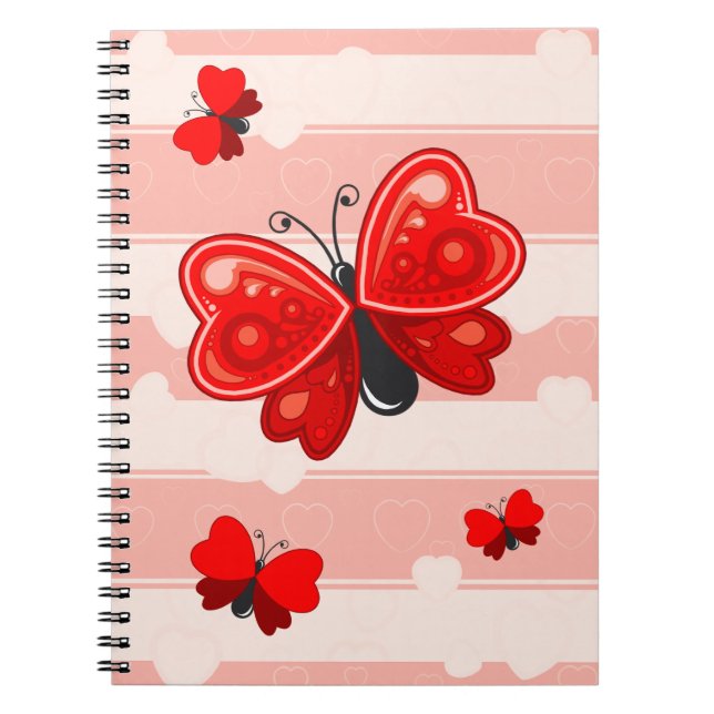 butterfly heart notebook (Front)