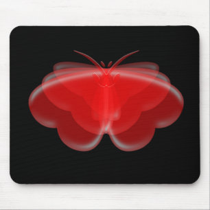 Butterfly Hearts Mouse Pad