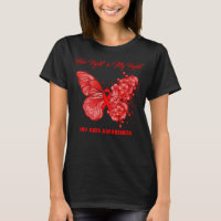 Butterfly Her Fight is my Fight HIV AIDS Awareness
