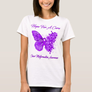 Butterfly Hope For A Cure Chiari Malformation T-Shirt