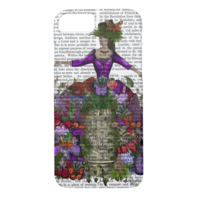 Butterfly House Queen Case-Mate iPhone Case (Back)