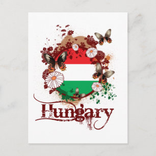 Butterfly Hungary Postcard