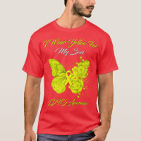Butterfly I Wear Yellow For My Son ADHD Awareness 