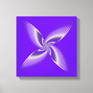 butterfly illusion canvas print