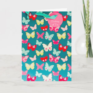 Butterfly image for get well card