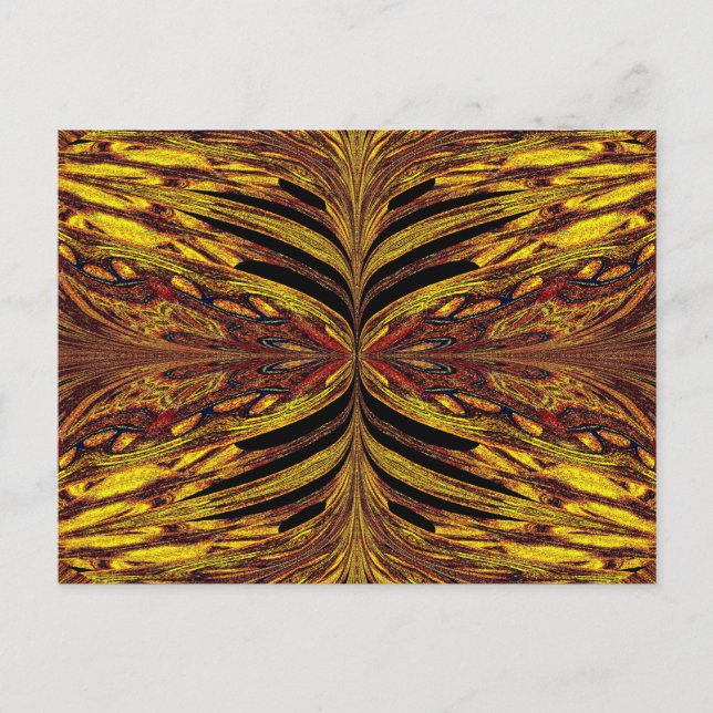 Butterfly In Eden  Postcard (Front)