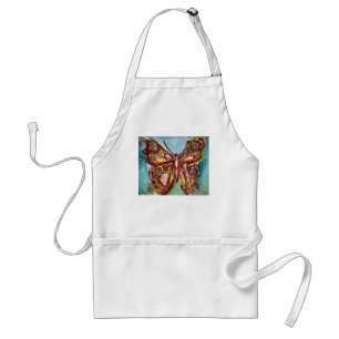 BUTTERFLY IN GOLD SPARKLES STANDARD APRON
