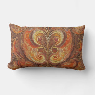 Butterfly in the Fall Design Lumbar Pillow