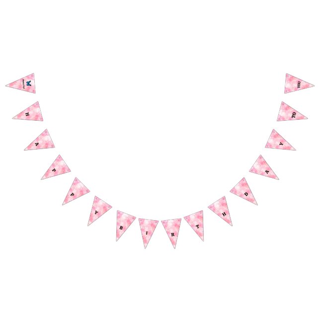 butterfly in the garden bunting flags (All)