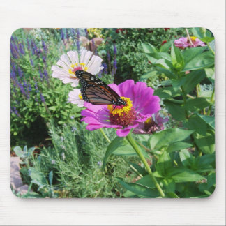 Butterfly in the Garden Mouse Pad