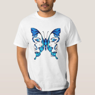 Butterfly in women face T-Shirt