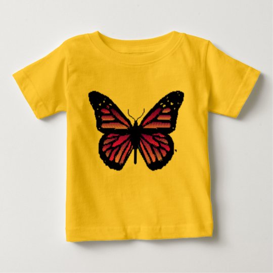 butterfly infant shirt. baby T-Shirt