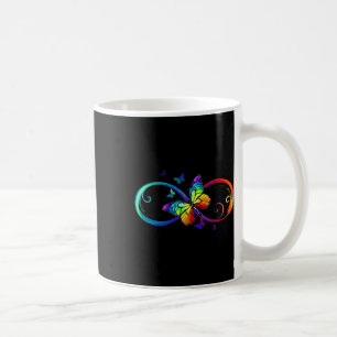 Butterfly Infinity Symbol Art Autism Awareness Neu Coffee Mug