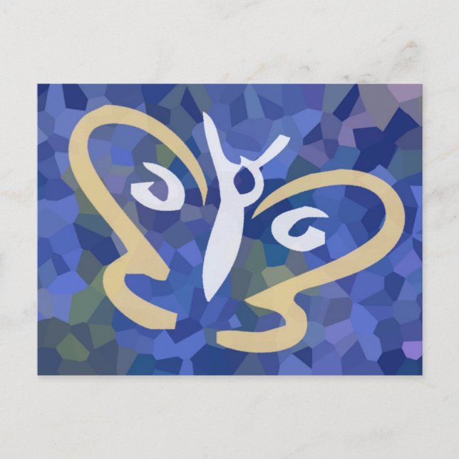 Butterfly Inside Series 1 Postcard (Front)