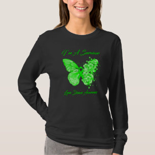 Butterfly Iu2019m A Survivor Lyme Disease Awarenes T-Shirt