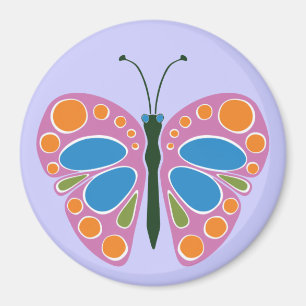 Butterfly Jam: Pink Magnet