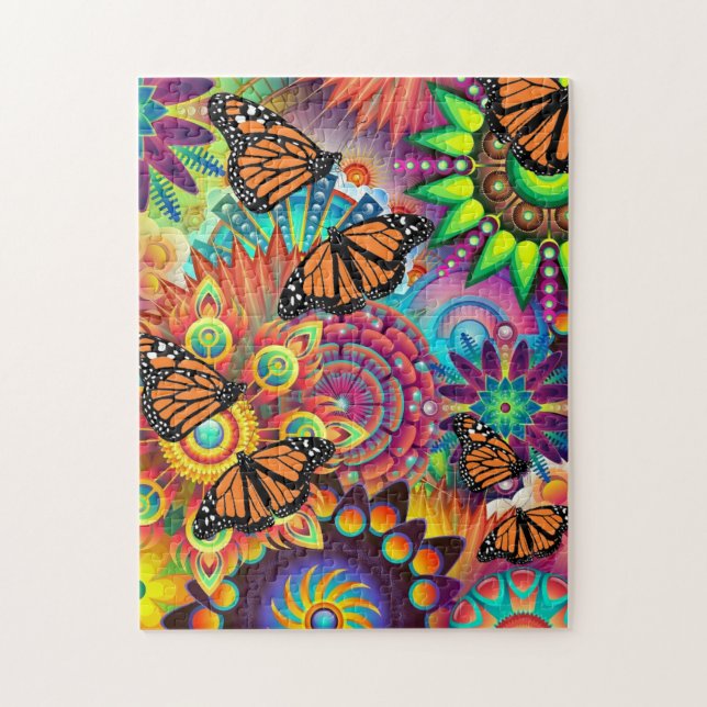Butterfly Jigsaw Puzzle (Vertical)