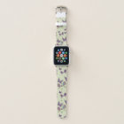 Butterfly Joy in Cream Apple Watch Band