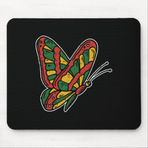Butterfly Juneteenth Blm Black History African Ame Mouse Pad