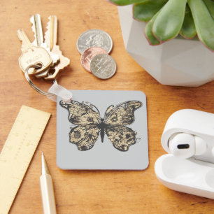butterfly keychain
