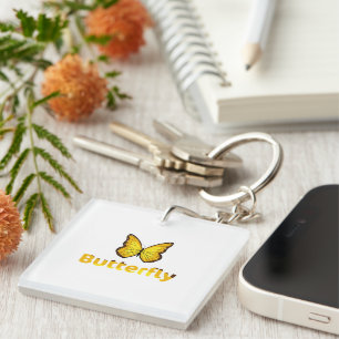 Butterfly Keychain