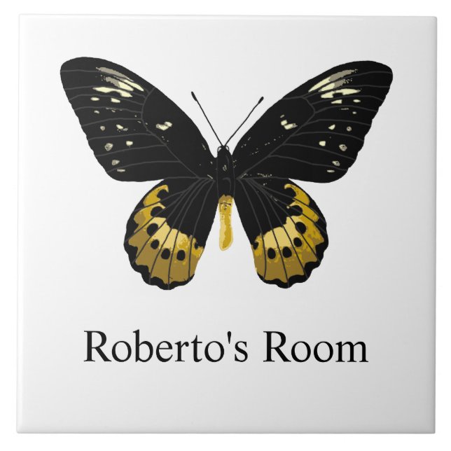 Butterfly Kids Room  Tile (Front)