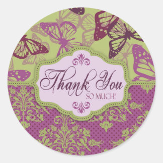 Butterfly Kisses Flirt TY Sticker