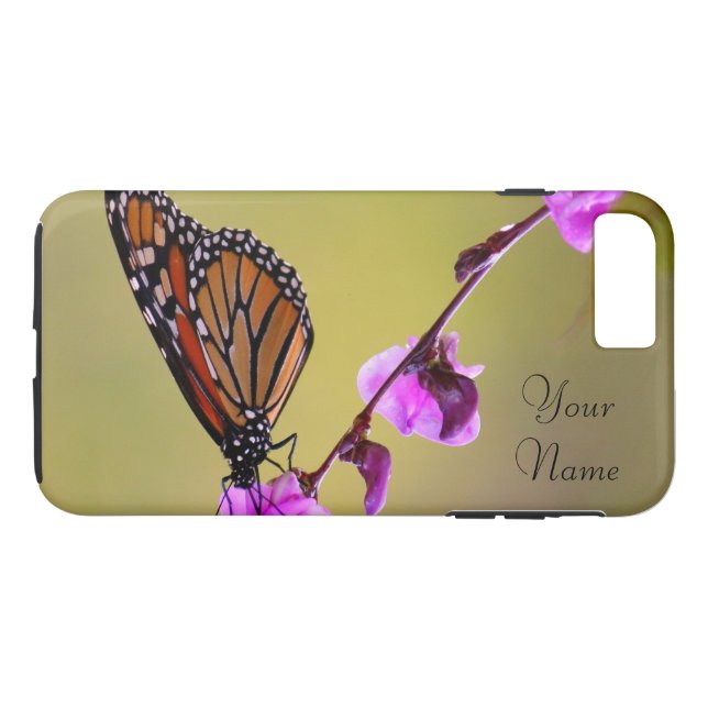 Butterfly Kisses iPhone 7 plus case (Back (Horizontal))