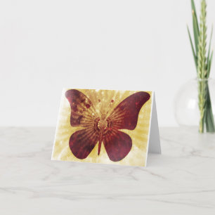 Butterfly Kisses Note Card