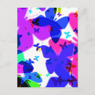 Butterfly Kisses Postcard
