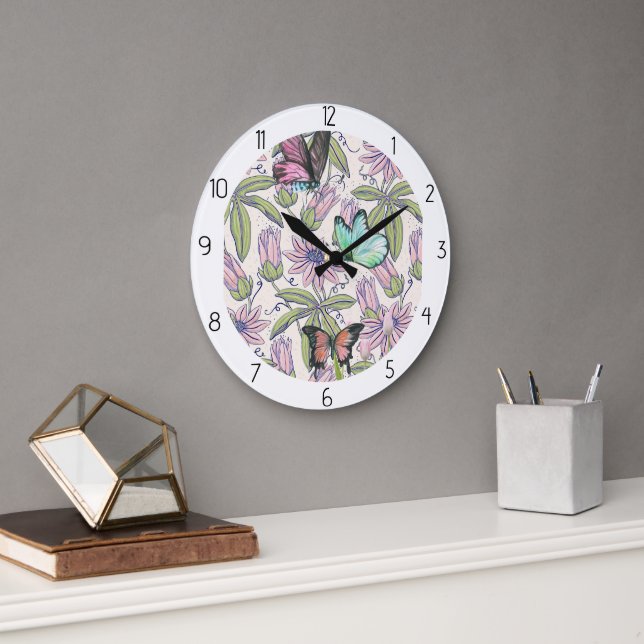 butterfly large clock (Office)
