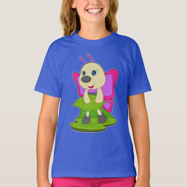 Butterfly Leaf T-Shirt (Front)