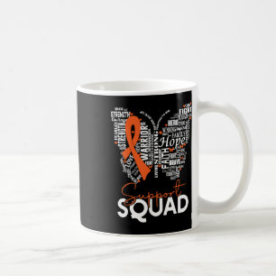 Butterfly Leukaemia Blood Cancer Awareness Support Coffee Mug