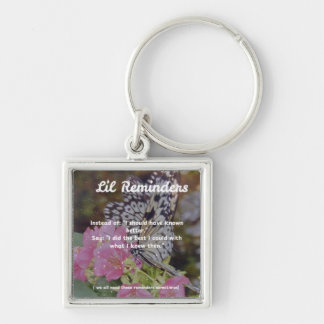 Butterfly Lil Reminder Gift Keychain